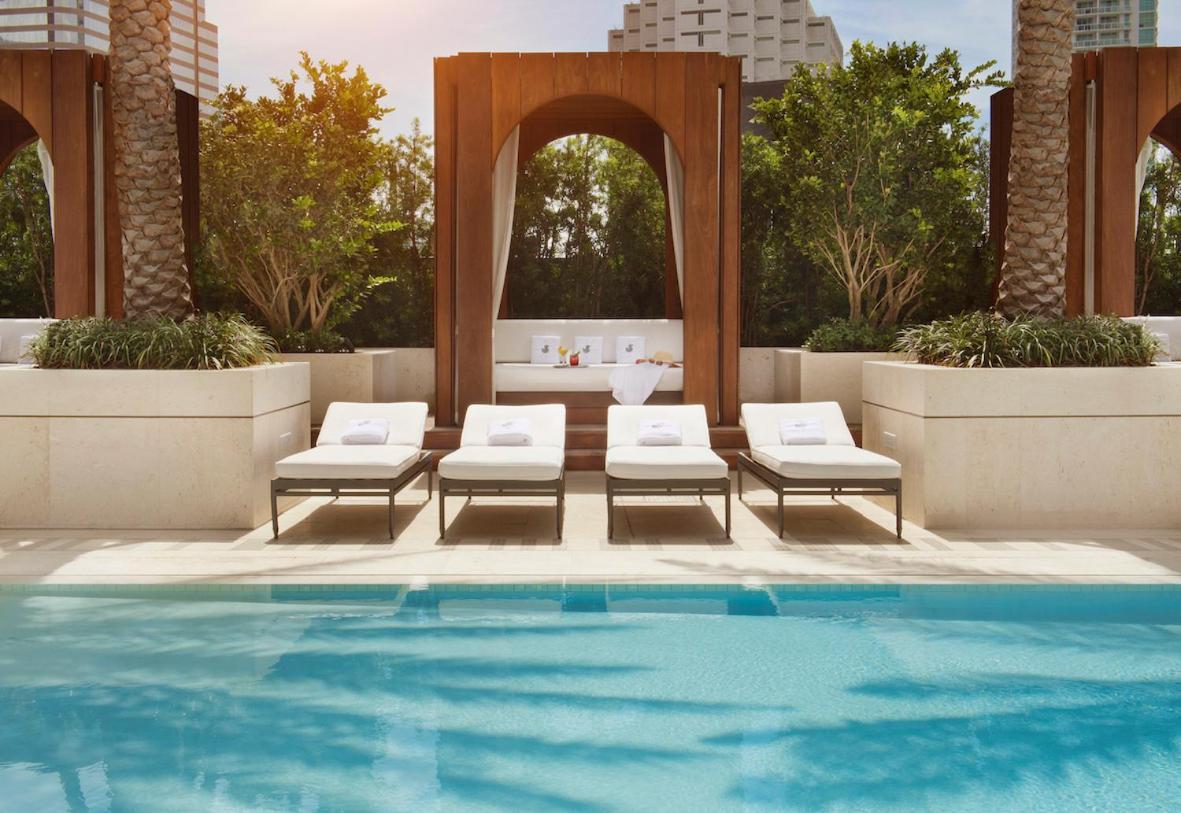 Wonderful King Suite With Pool At Sls Lux Brickell Miami Exterior photo